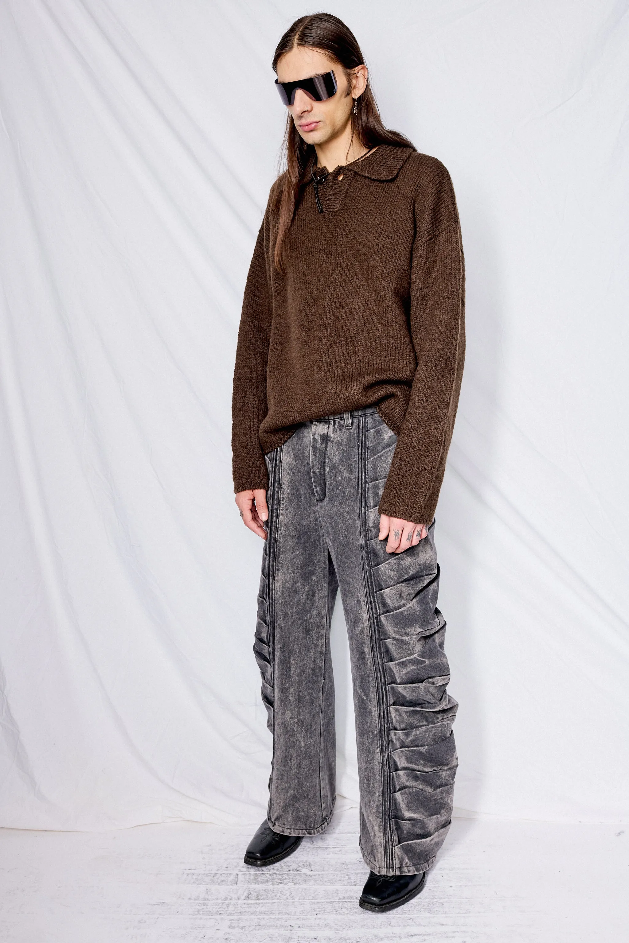 Acid Washed Mounstro Pants