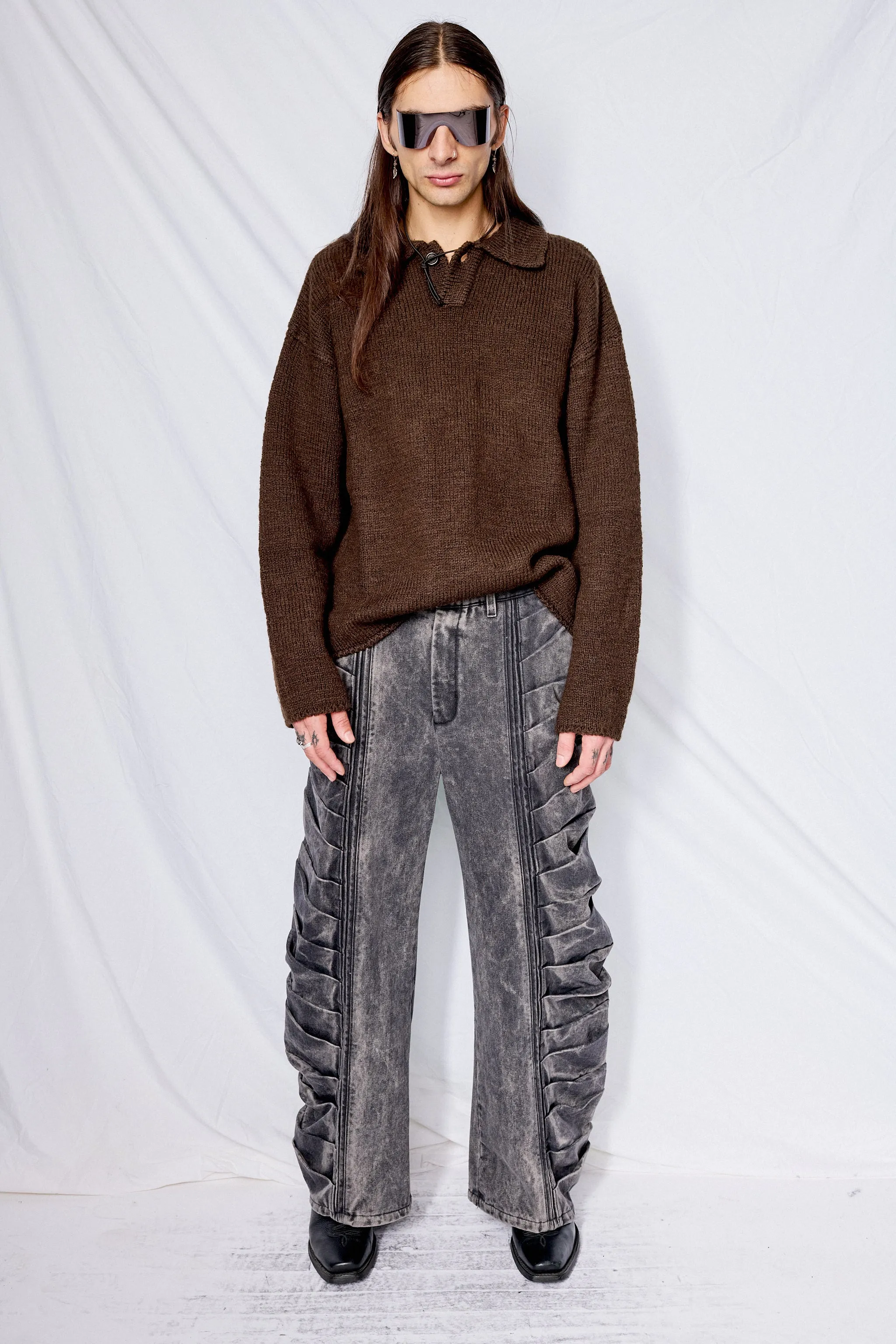 Acid Washed Mounstro Pants