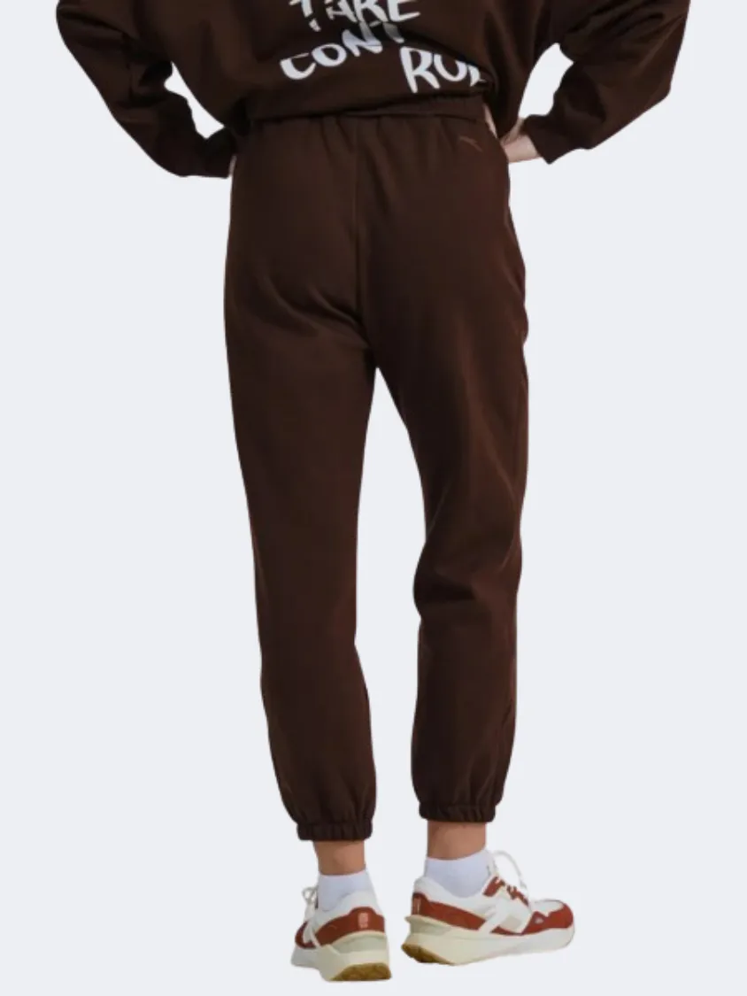 Anta Dance Women Lifestyle Pant Brown