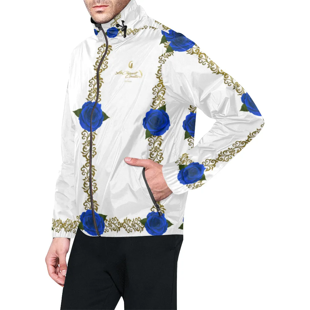 BLUE ROSES OWL Unisex All Over Print Windbreaker