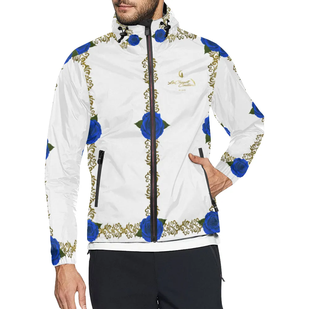 BLUE ROSES OWL Unisex All Over Print Windbreaker