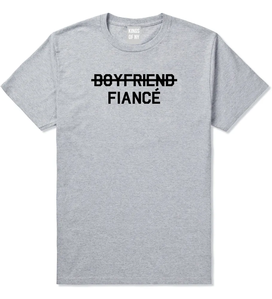 Boyfriend Fiance Engagement Mens T-Shirt