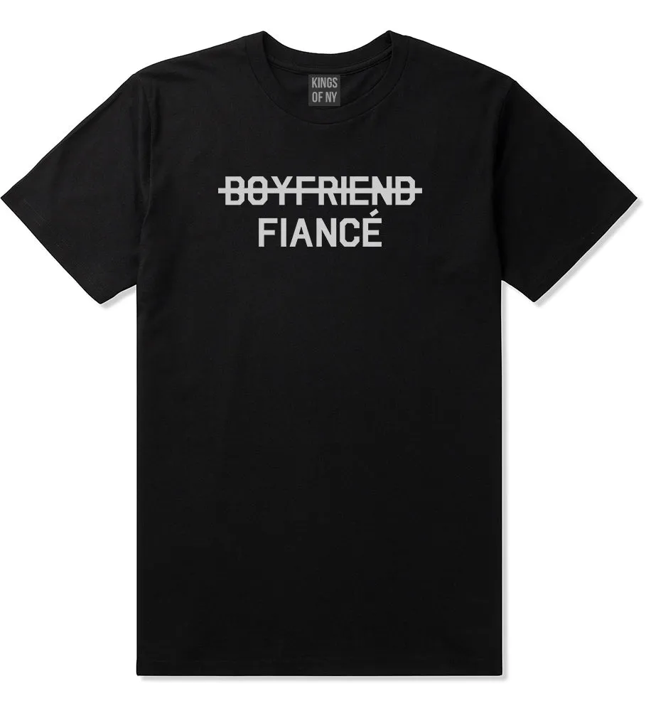 Boyfriend Fiance Engagement Mens T-Shirt