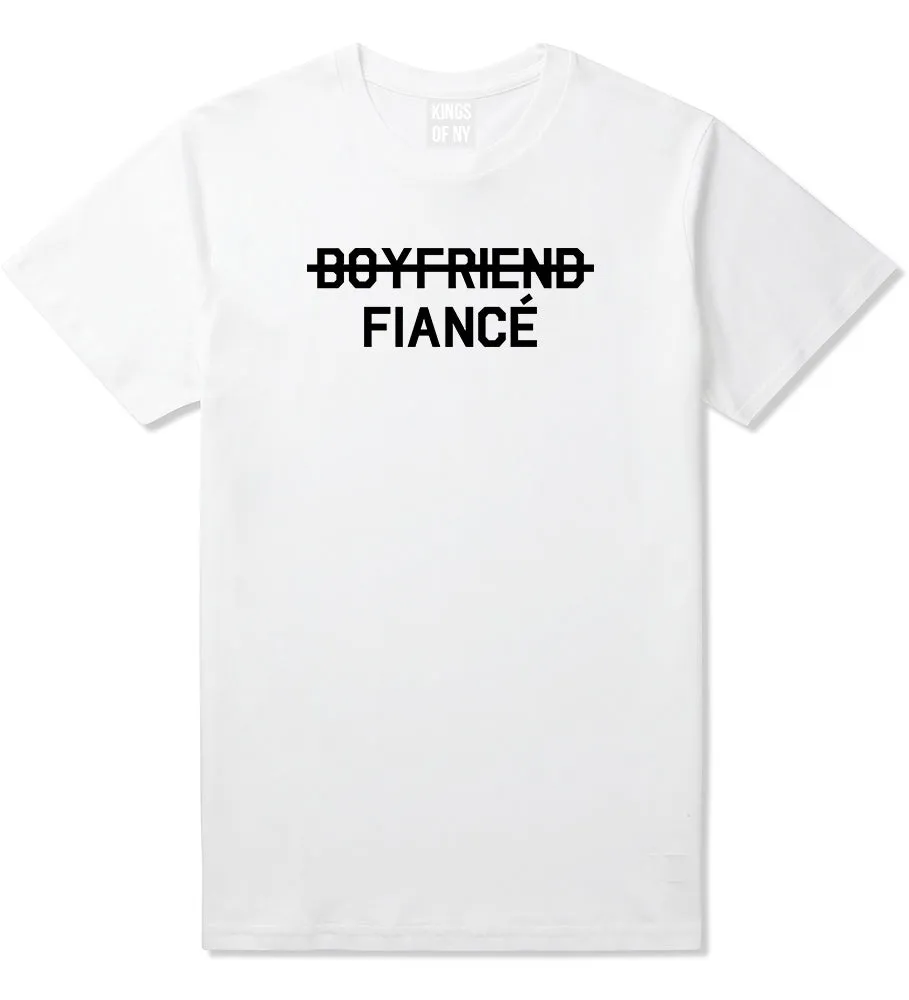 Boyfriend Fiance Engagement Mens T-Shirt