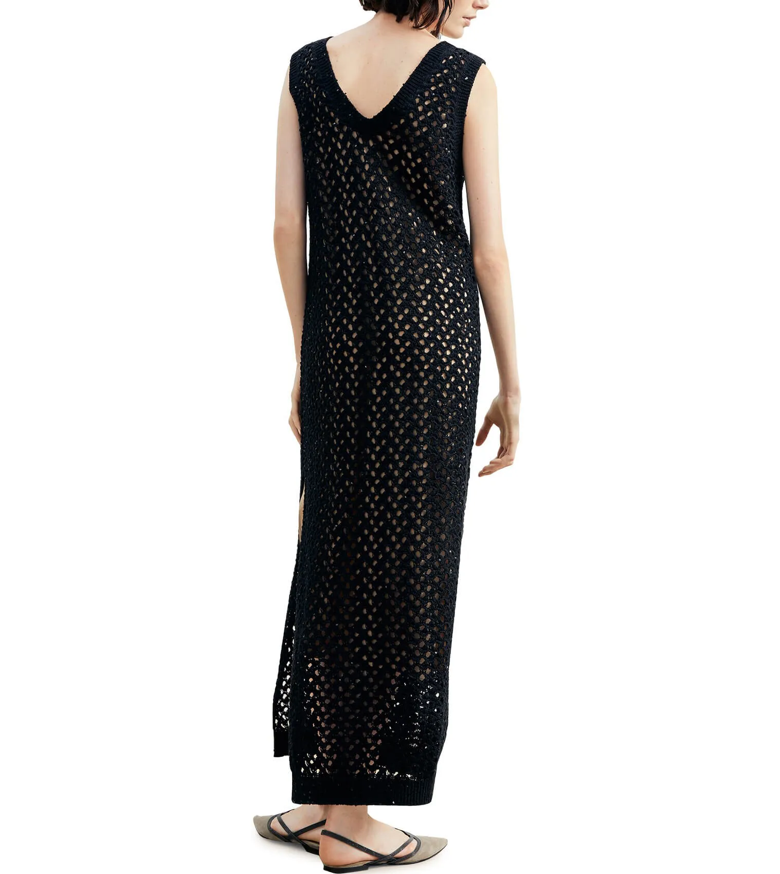 BRUNELLO CUCINELLI Knitted Sleeveless Dress