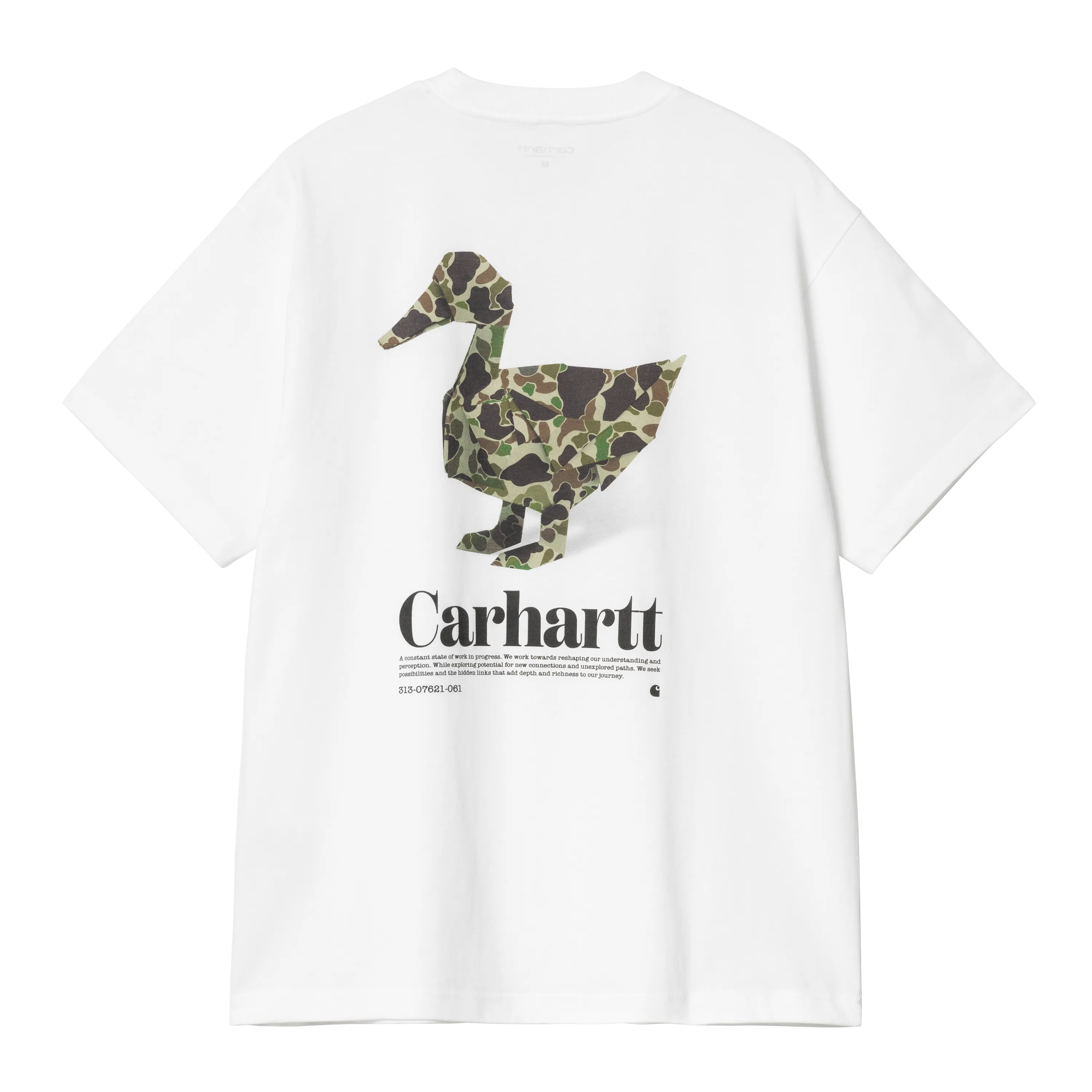 Carhartt WIP S/S Fold Duck T-Shirt - White