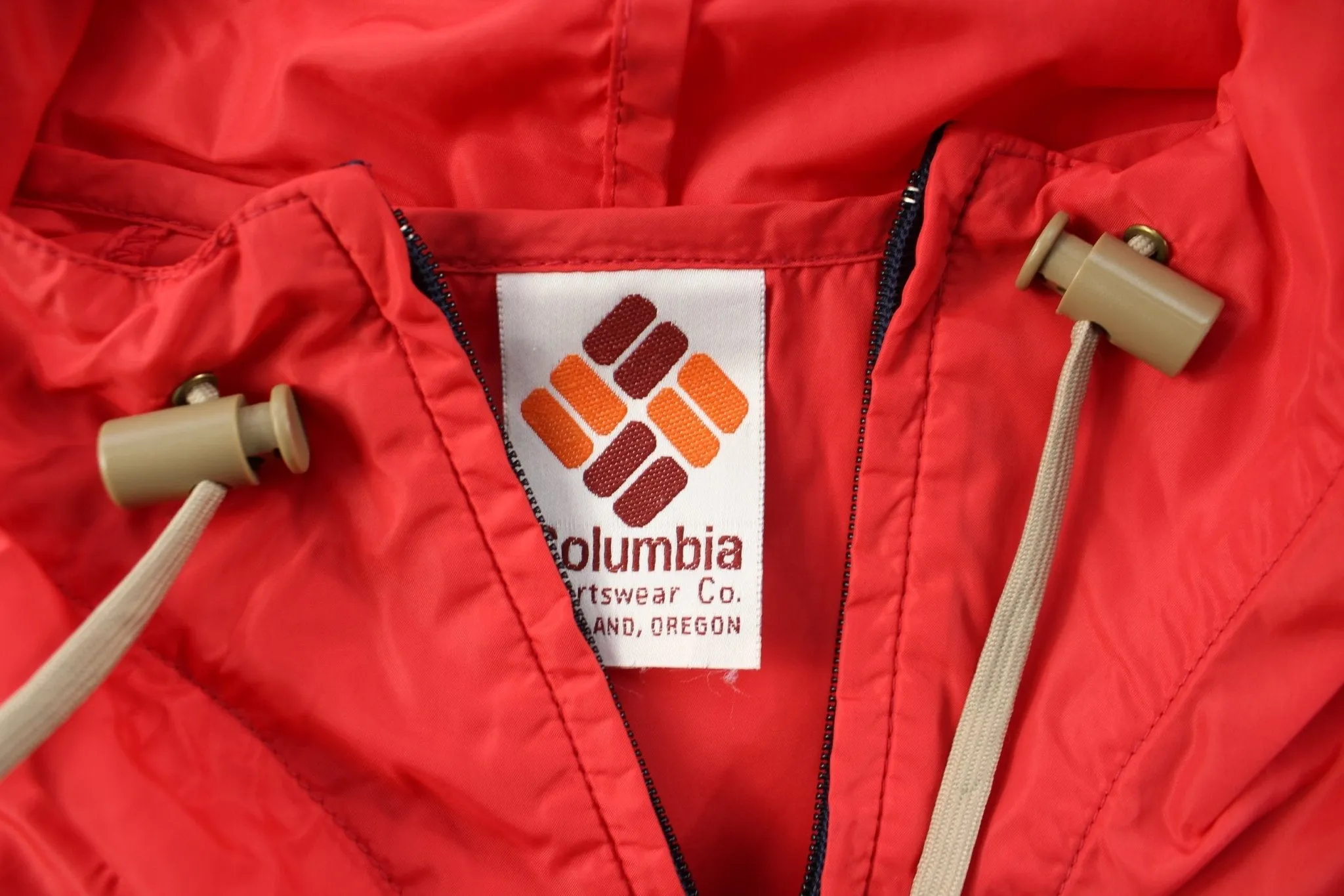 Columbia Sportswear Co. Pink Windbreaker Pullover