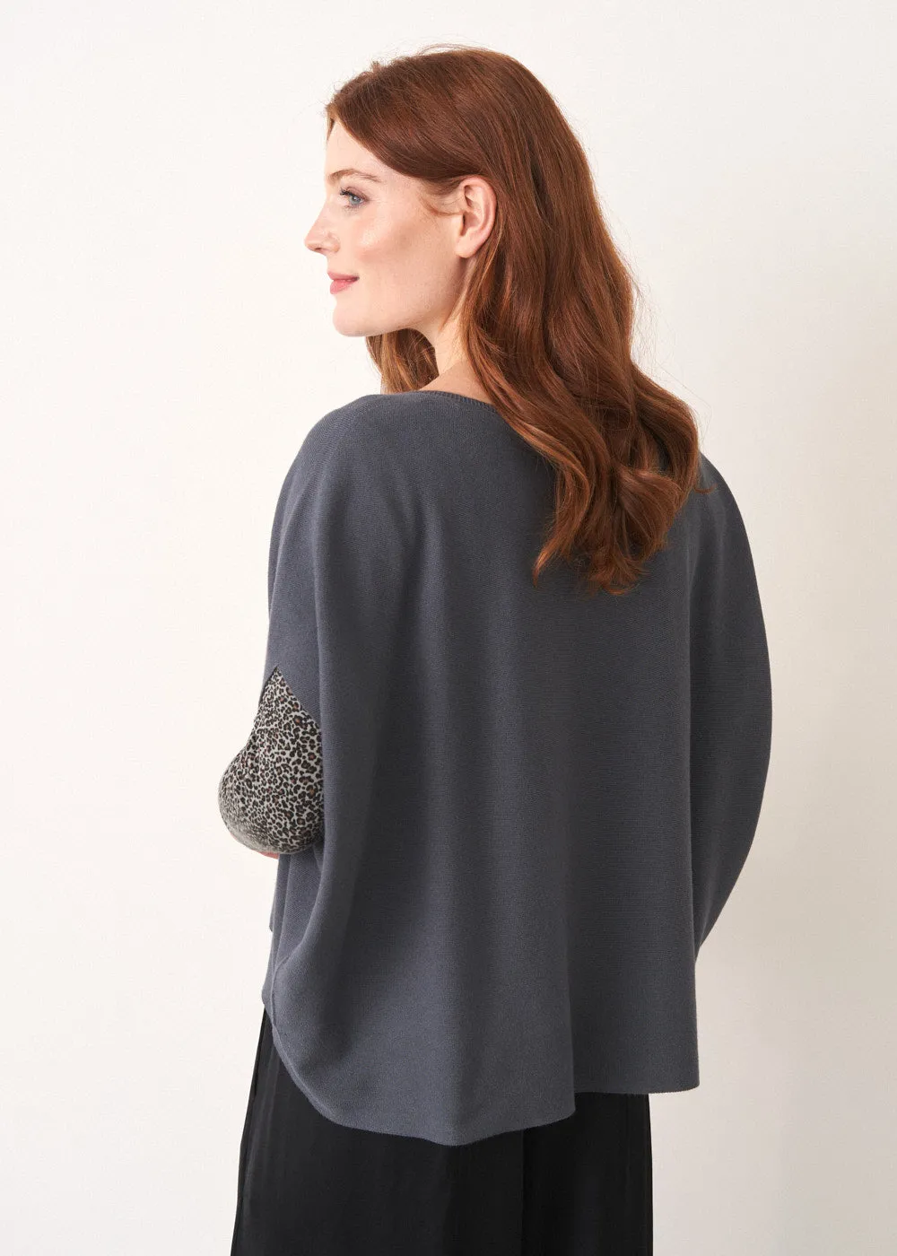 COSIMA SLEEVELESS SWEATER - DARK GREY