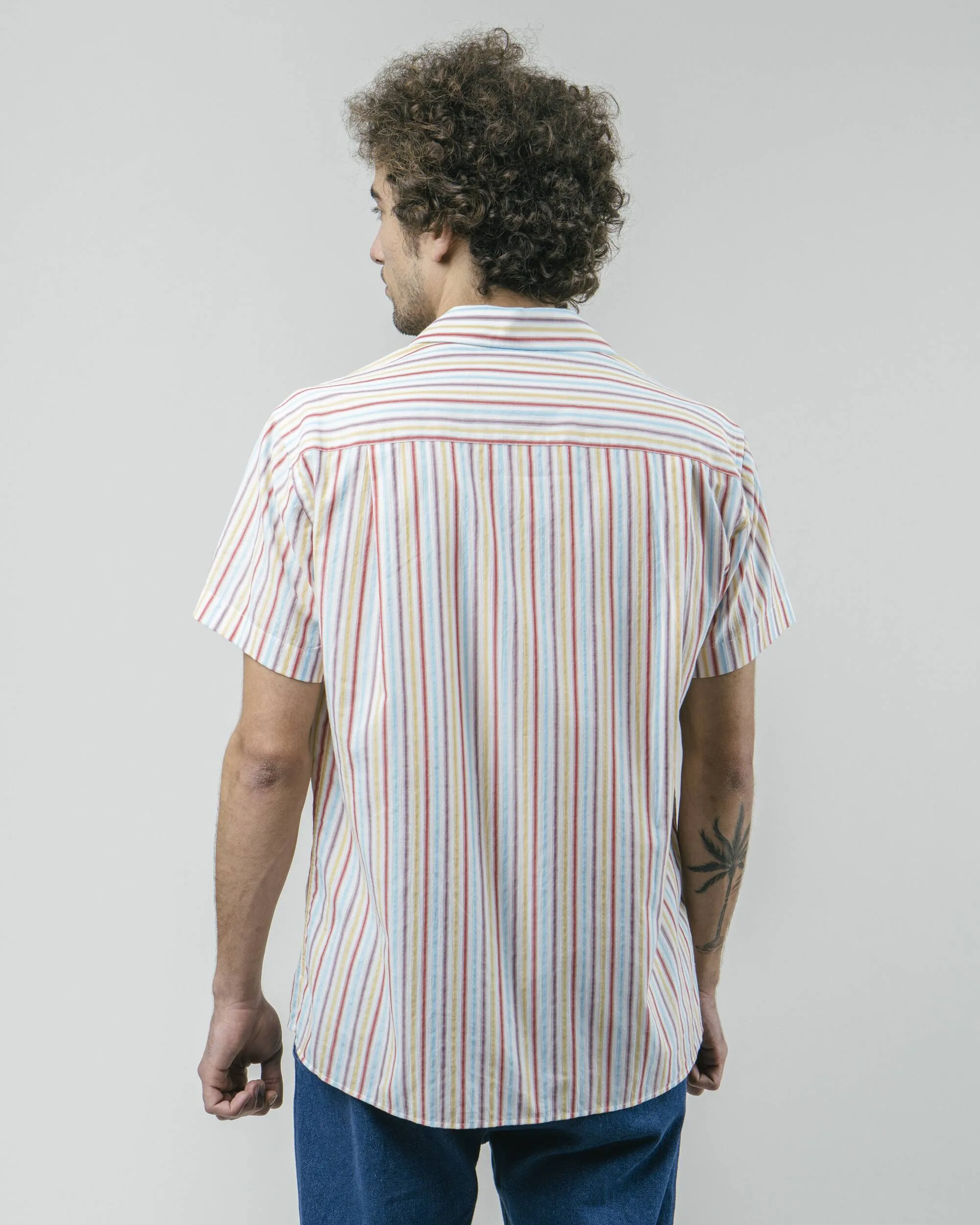 Downtown Stripes Aloha Shirt