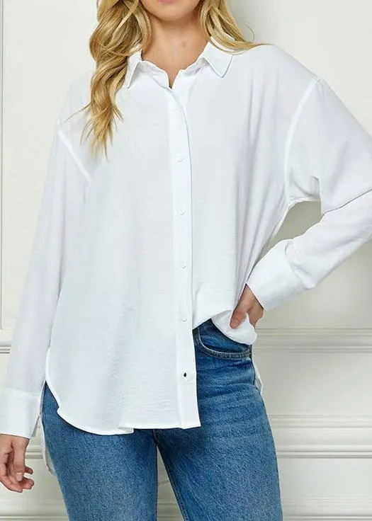 Easy to Love Boyfriend Button Up Shirt