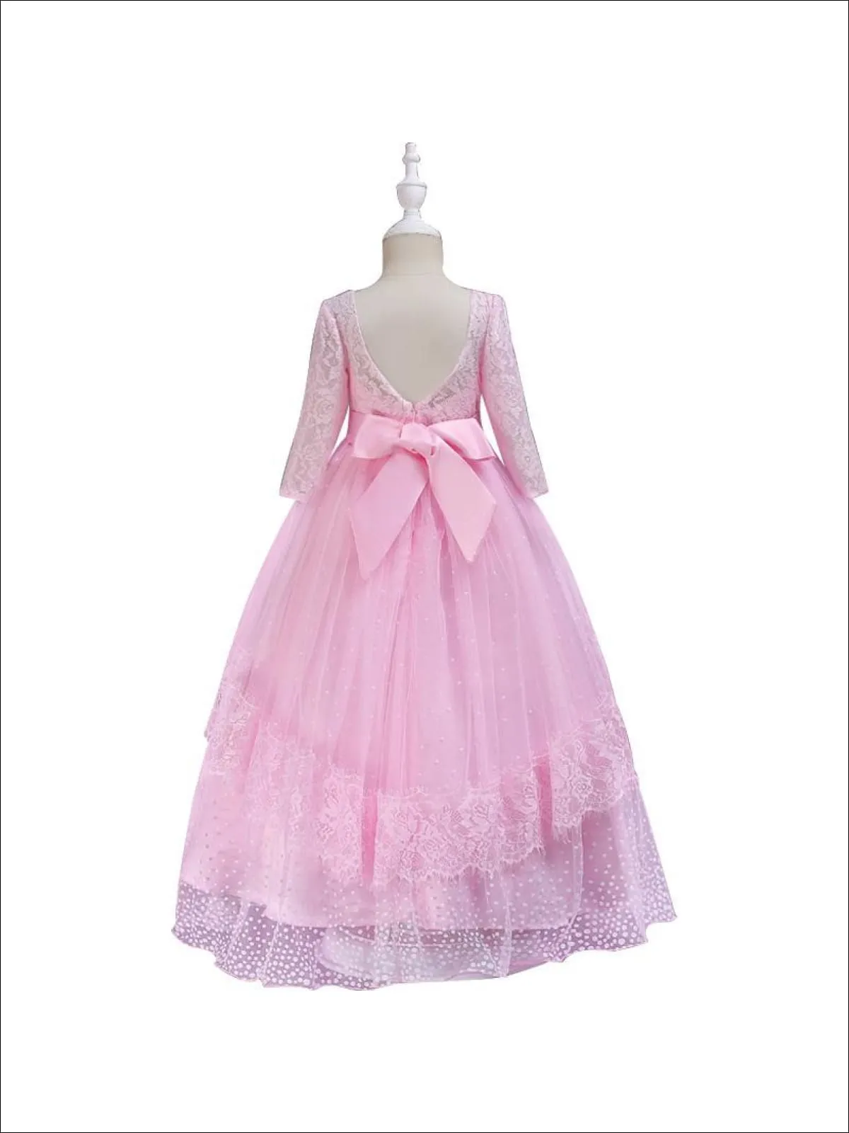 Fit For a Princess Lace Ball Gown