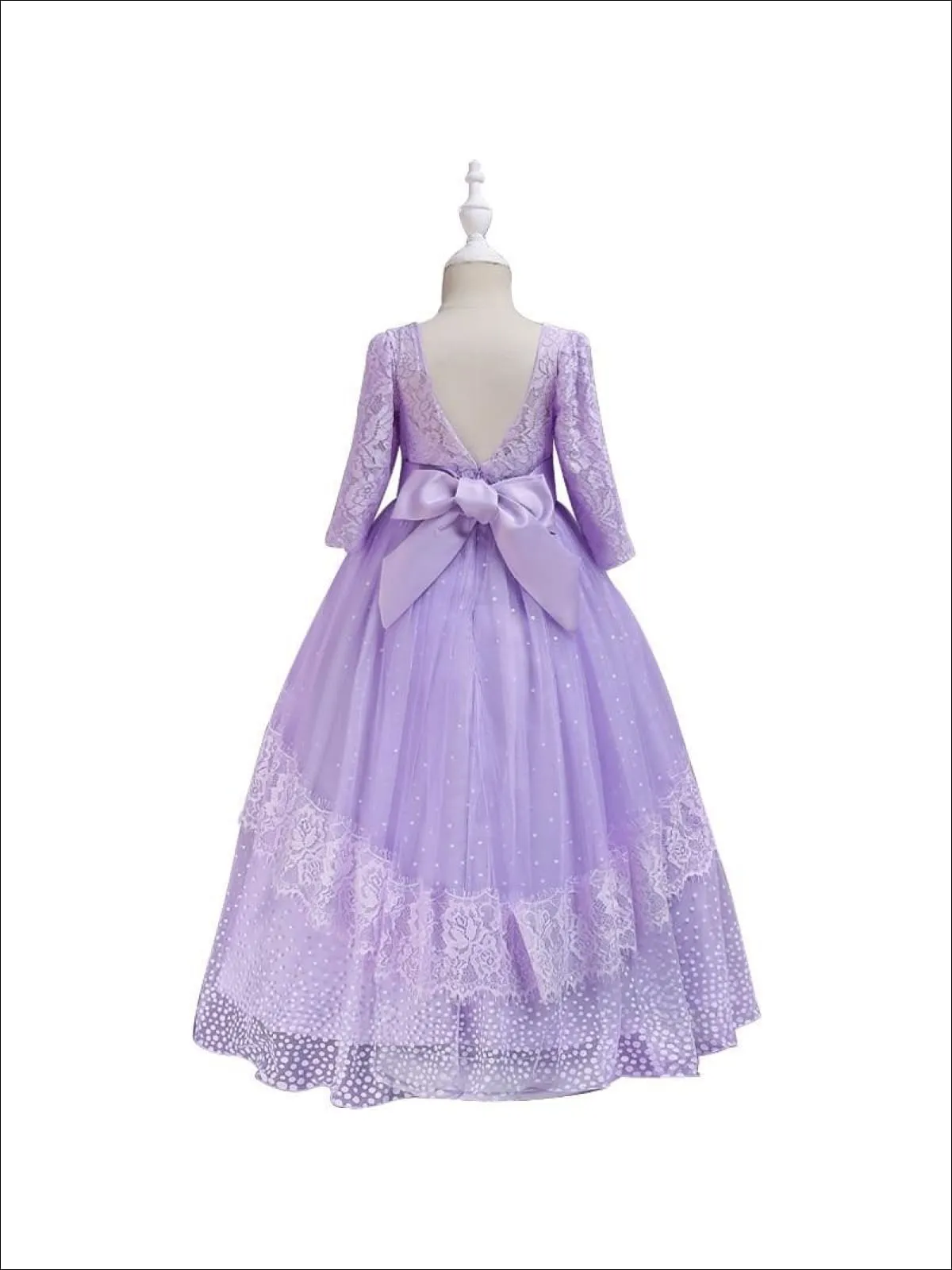 Fit For a Princess Lace Ball Gown