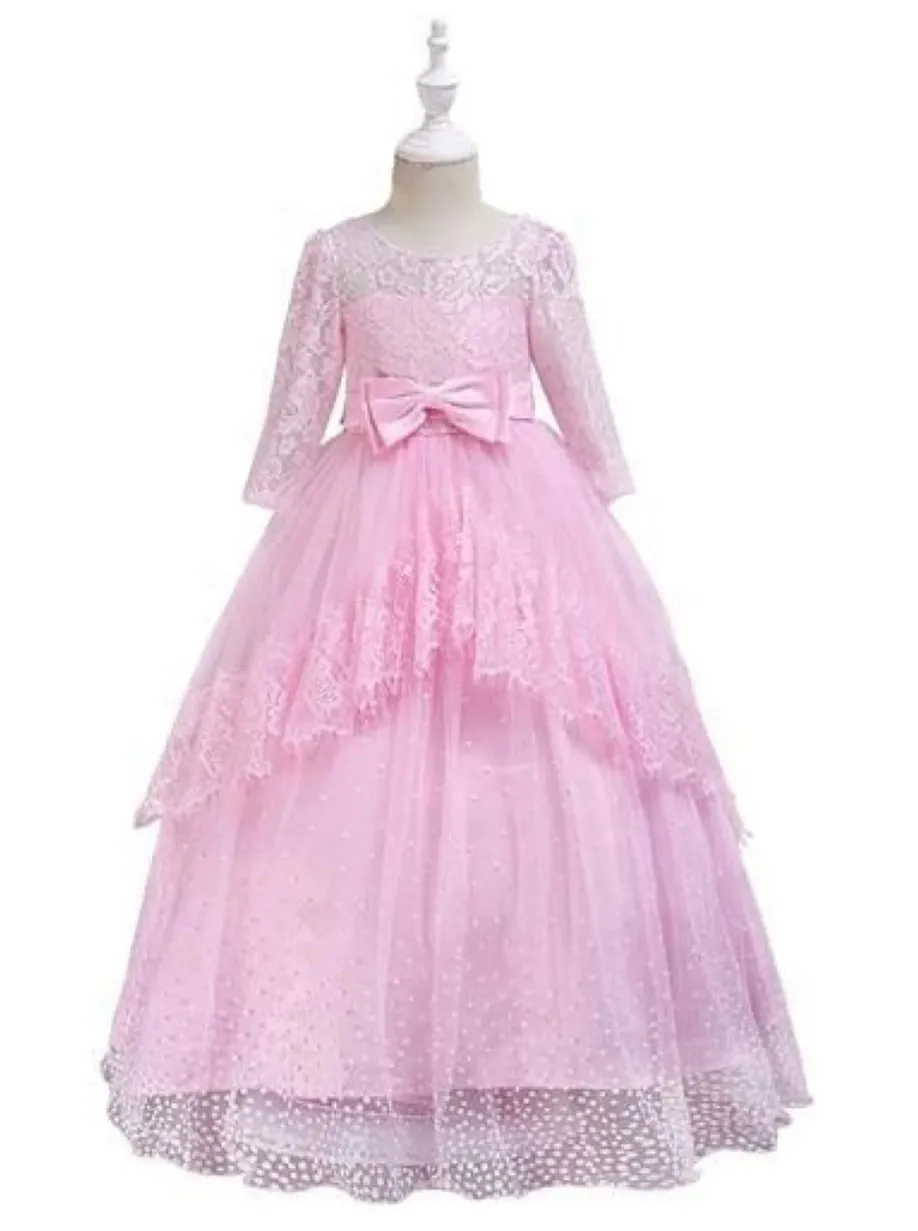 Fit For a Princess Lace Ball Gown