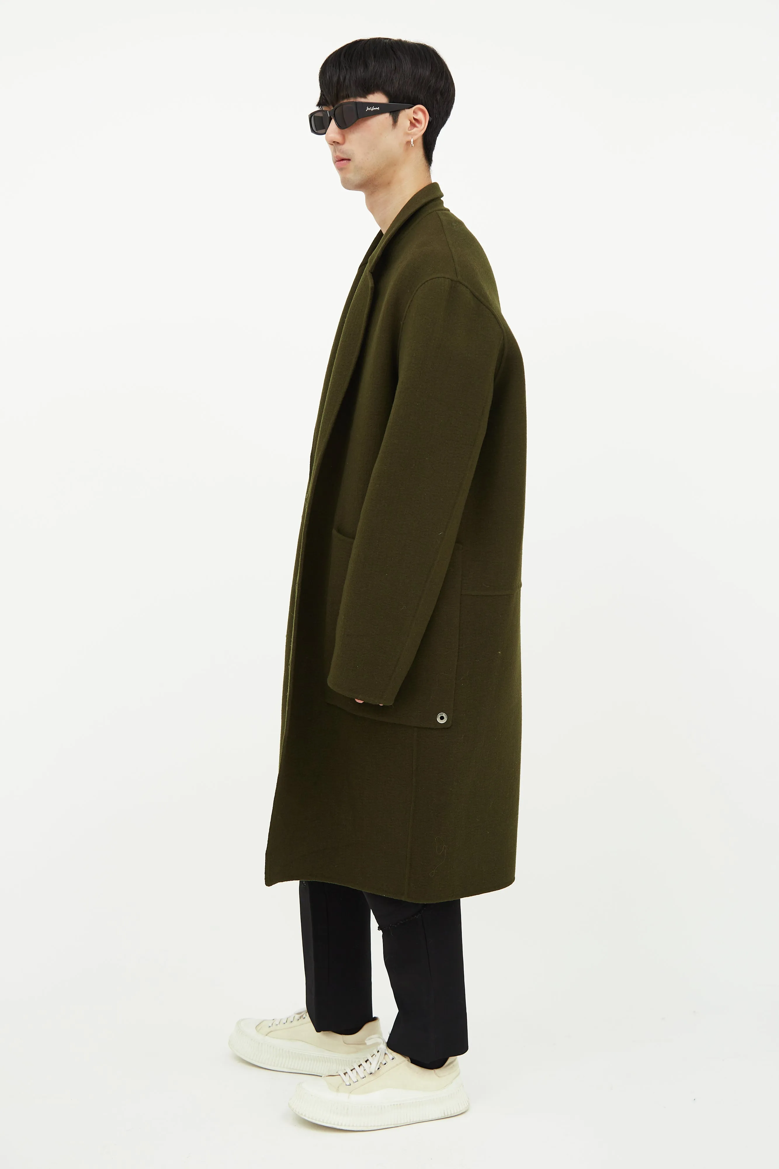 Green Wool Coat