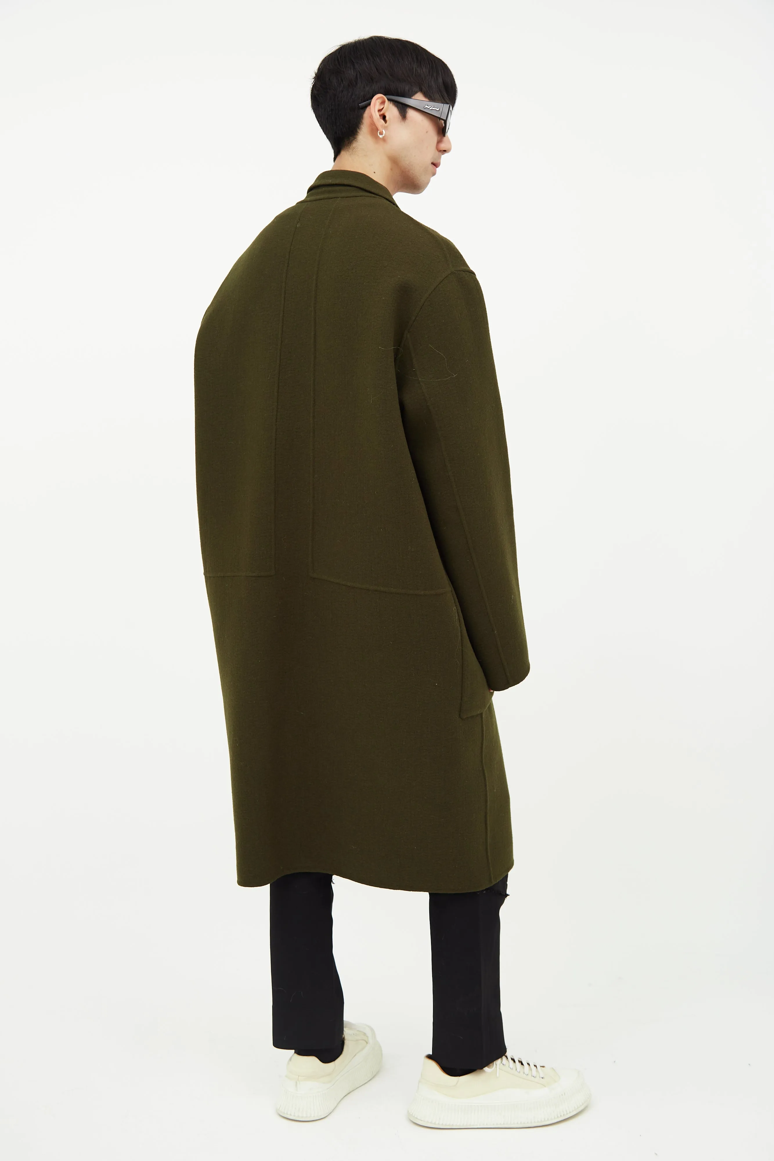 Green Wool Coat