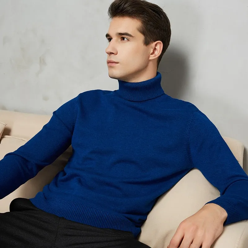 Handsome 8 Color Turtleneck Sweater