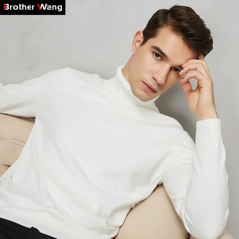 Handsome 8 Color Turtleneck Sweater