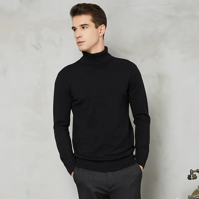 Handsome 8 Color Turtleneck Sweater