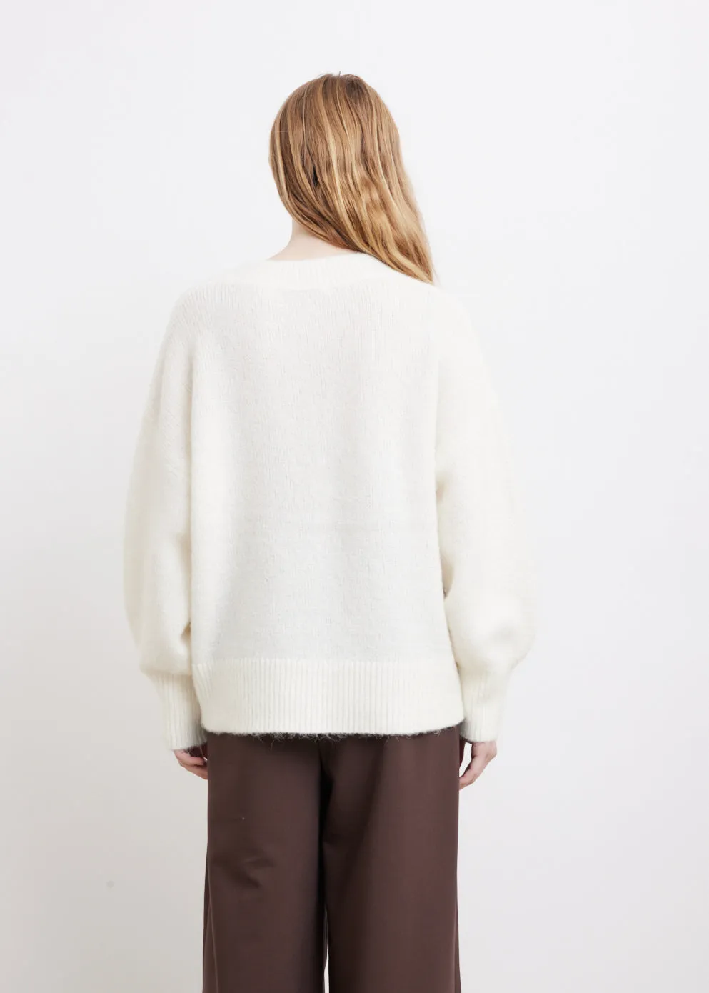 Jameela Knit White