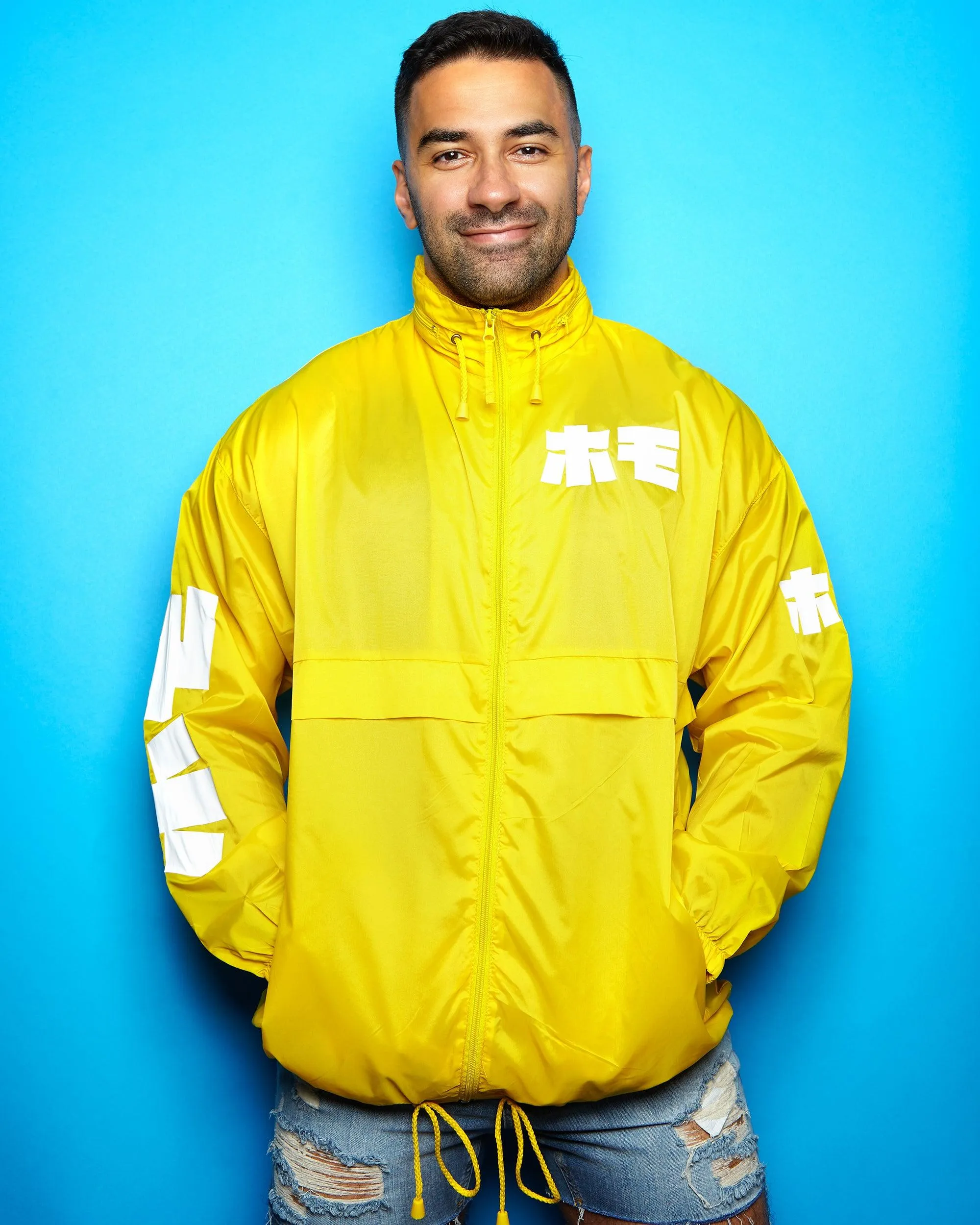 Japanese HOMO yellow - windbreaker jacket