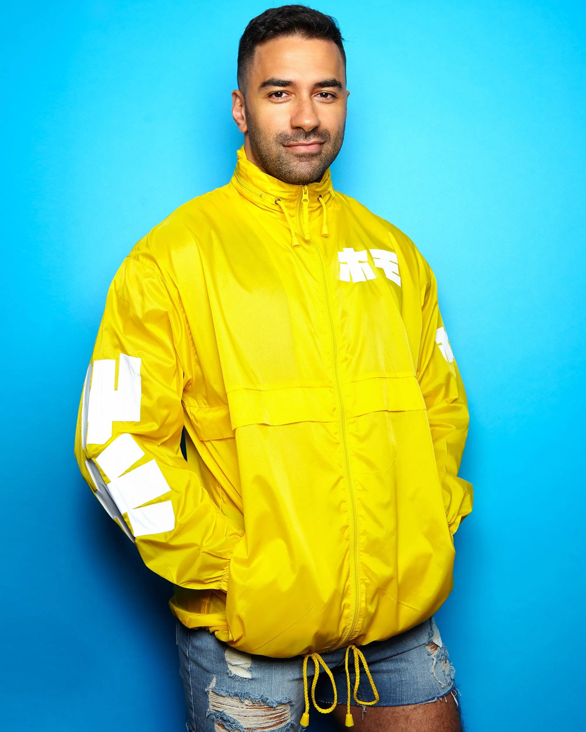 Japanese HOMO yellow - windbreaker jacket