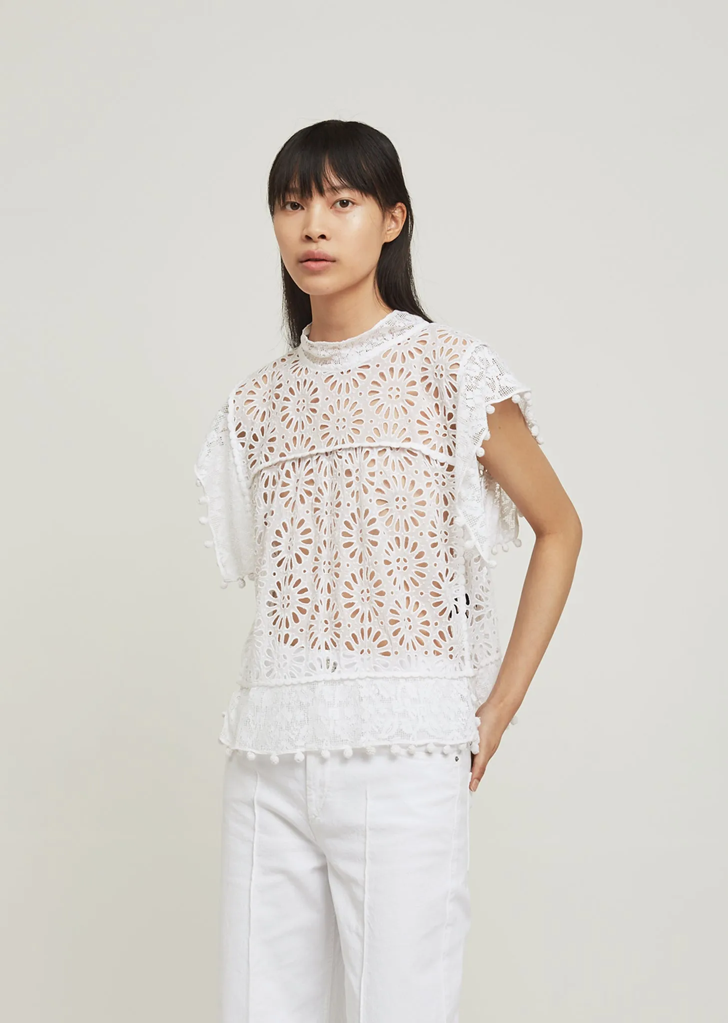 Kerry Lace Crochet Top