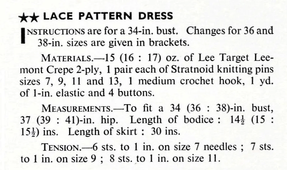 Ladies Knitted Dress Pattern, Elegant Knitted Lace Dress, Digital Pattern