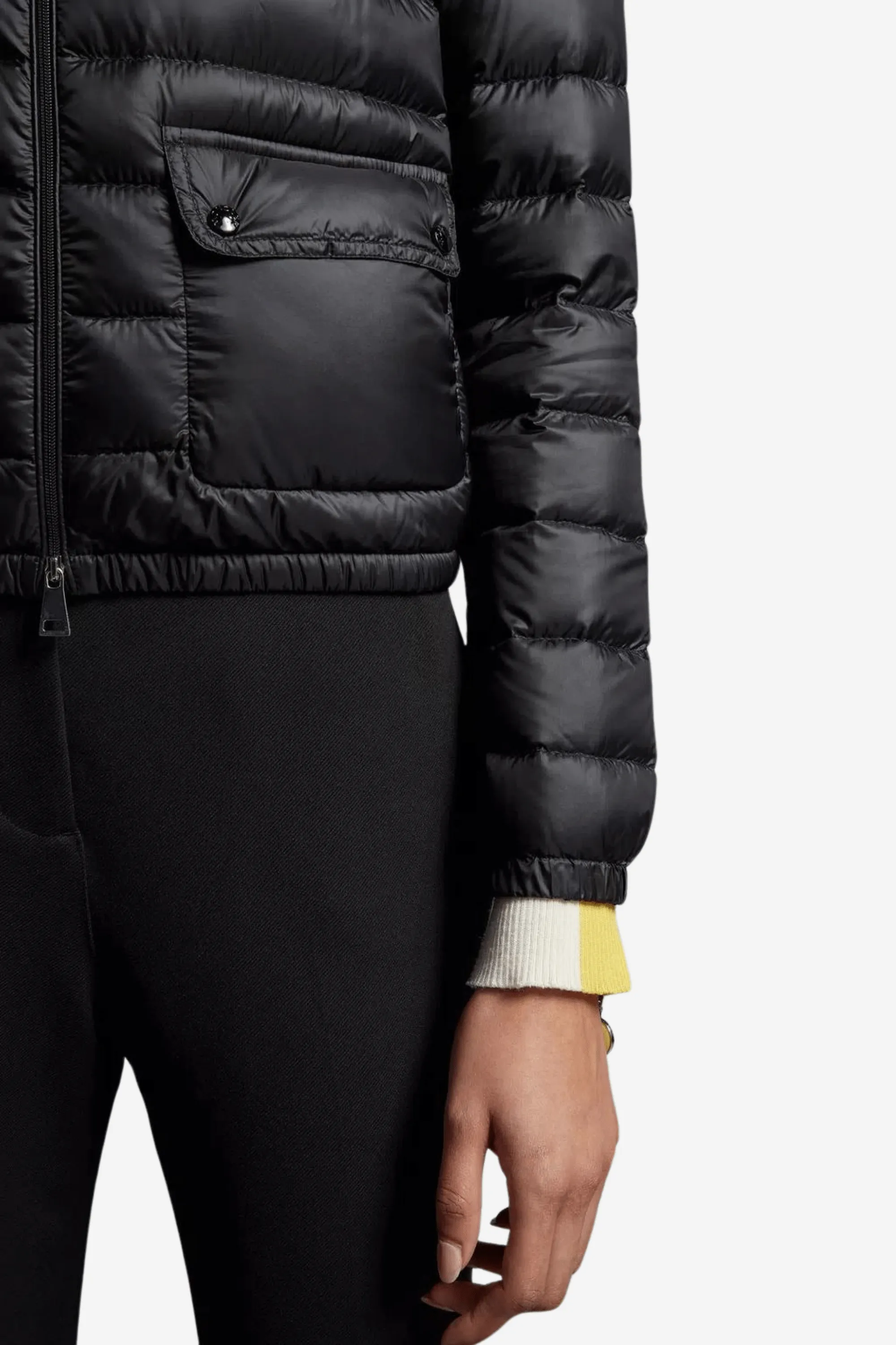 Lans Short Down Jacket Black