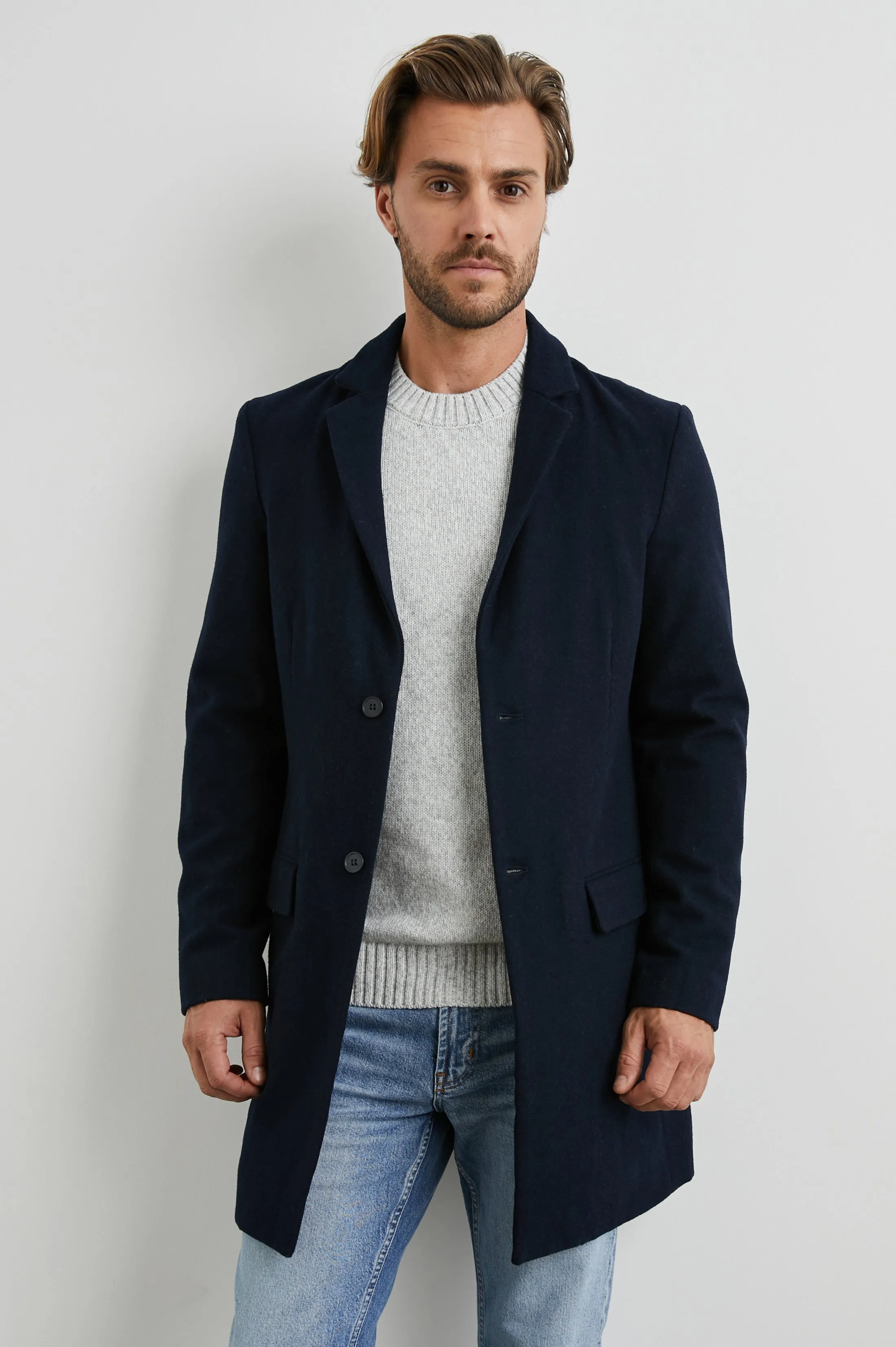 LARK COAT - NAVY