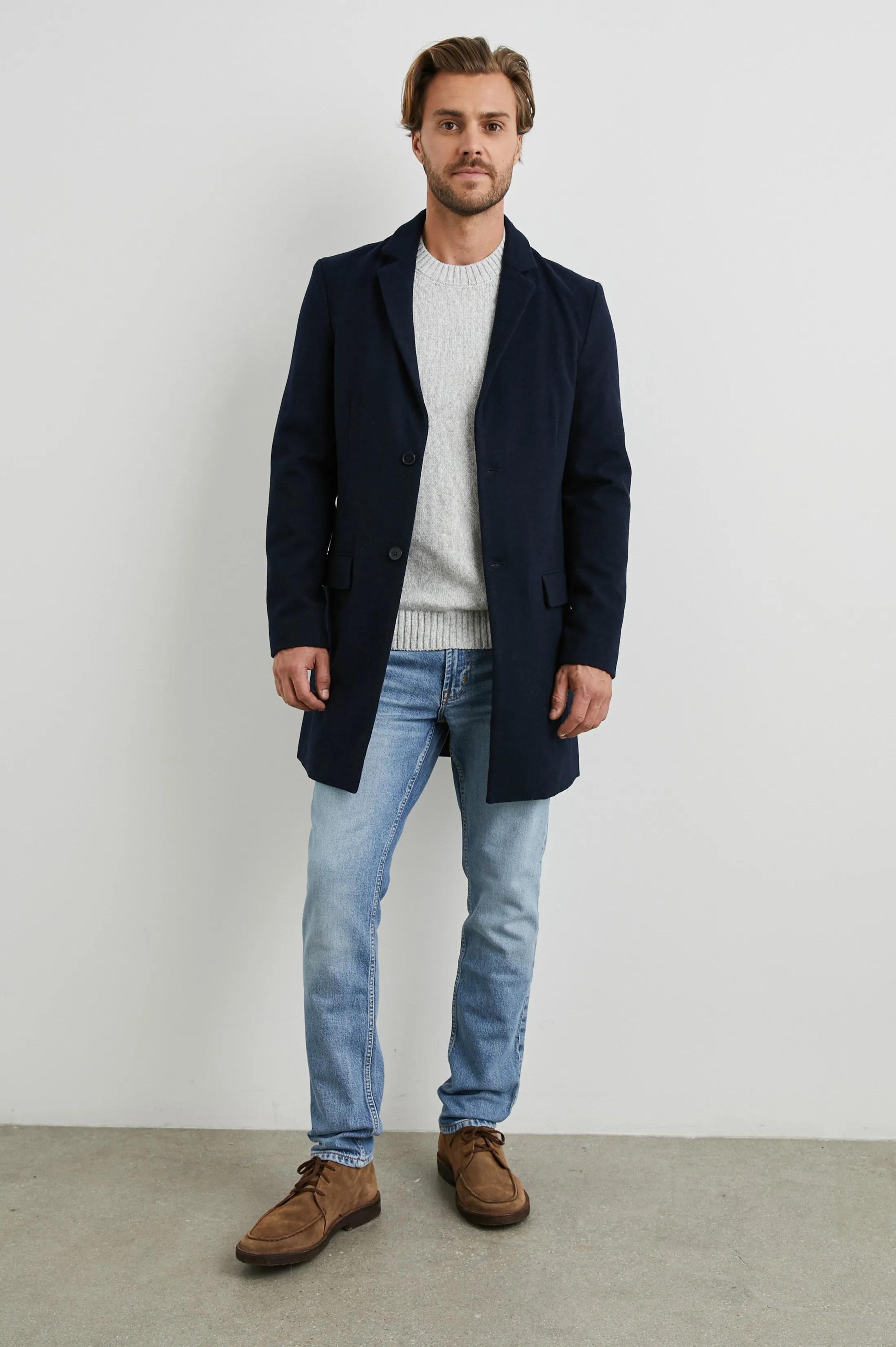 LARK COAT - NAVY