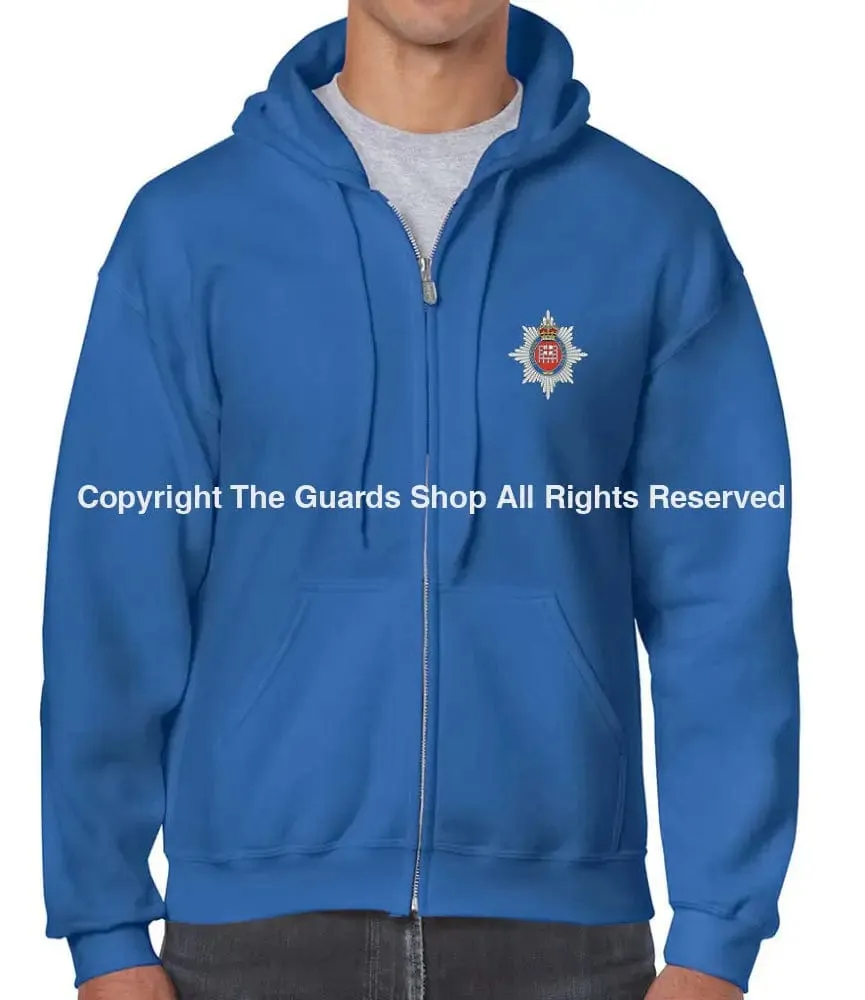 London Guards Unisex Full Zip Hoodie