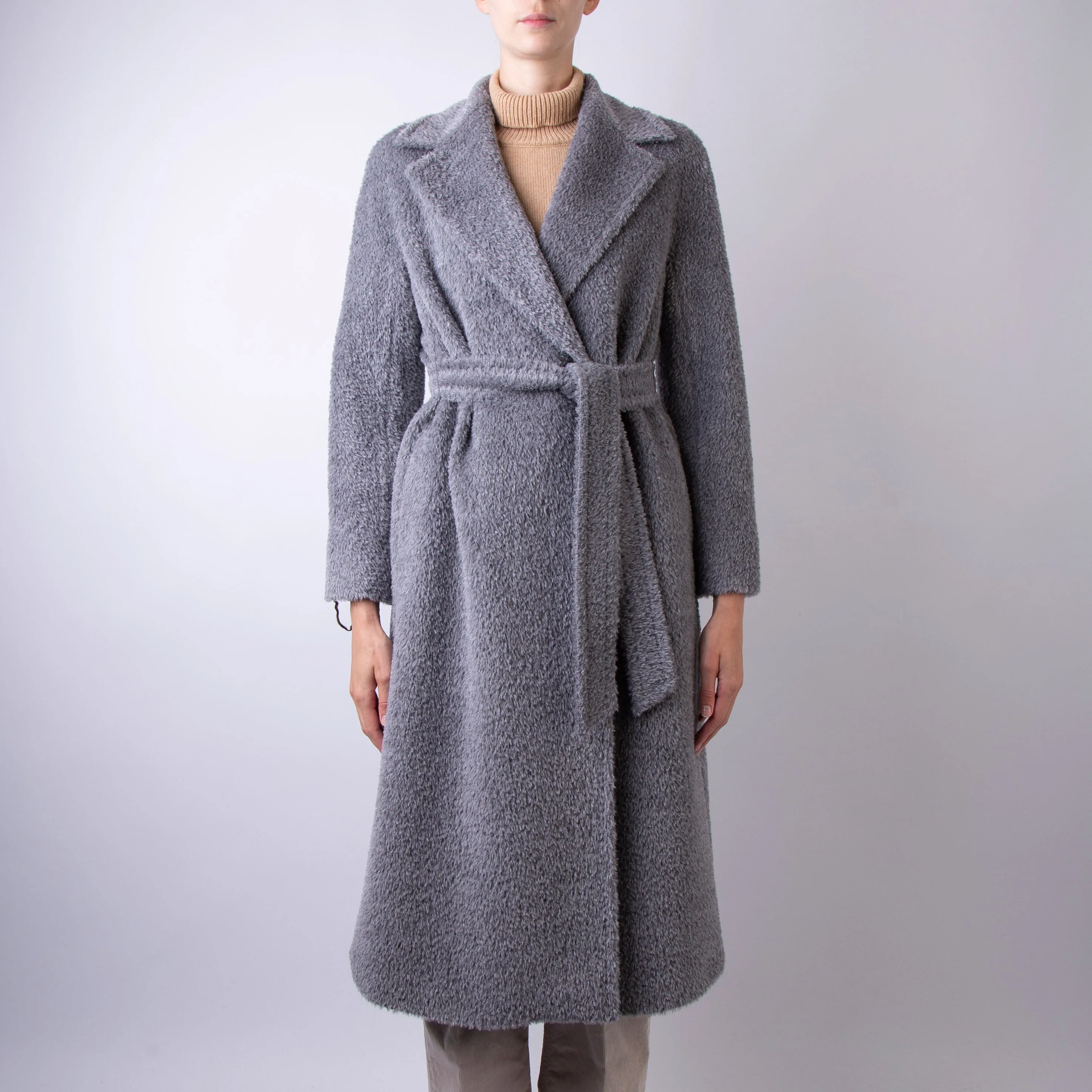 MAX MARA STUDIO COAT 2426016132600 010 GREY