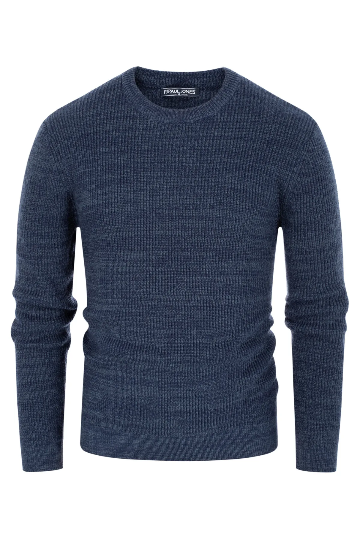 Men's Crewneck Sweater Long Sleeve Vintage Knitted Pullover