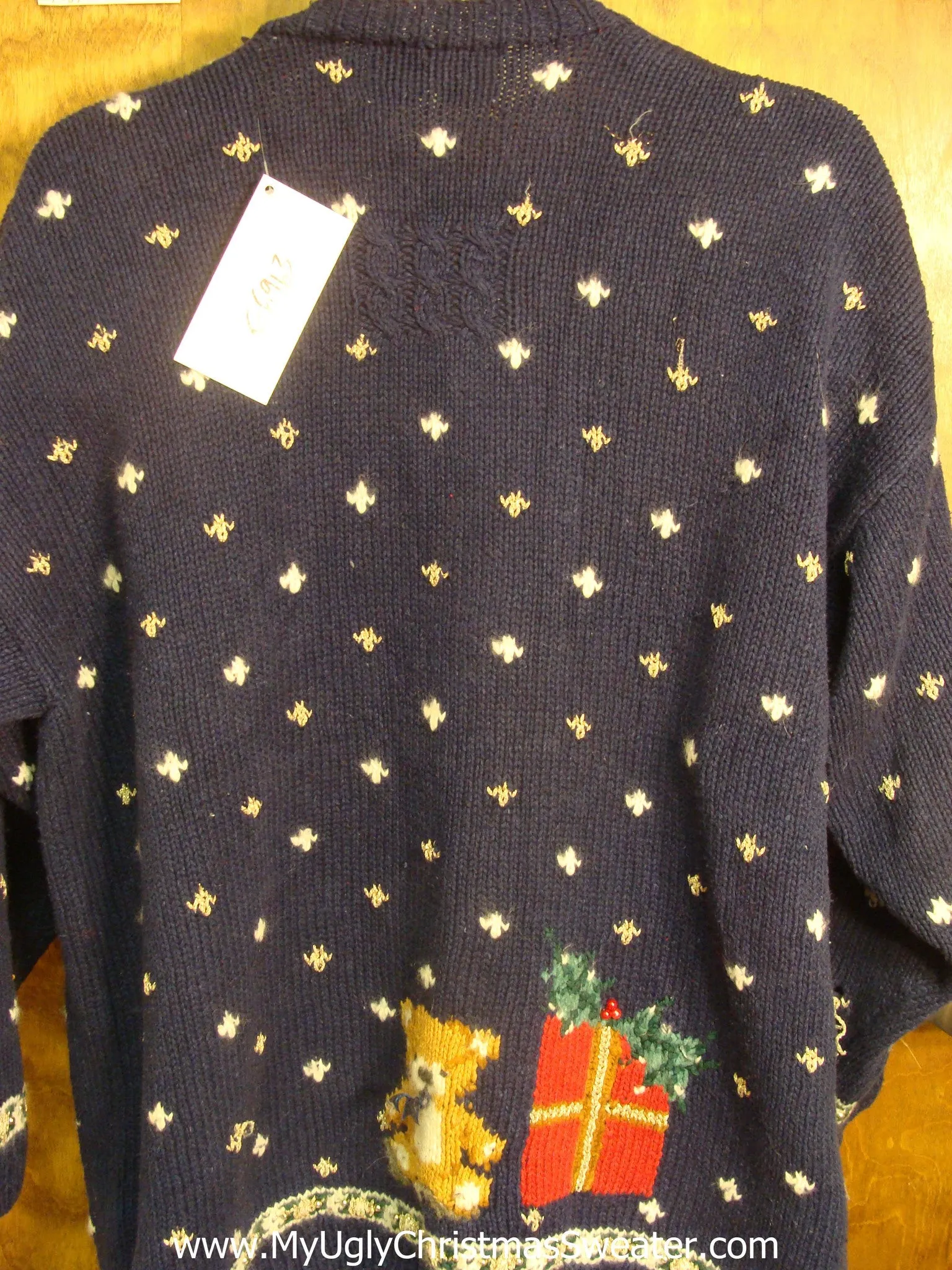 Merry Christmas Swan Bad Christmas Sweater