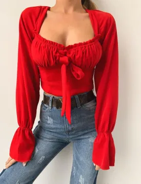 Ocha Top - Red