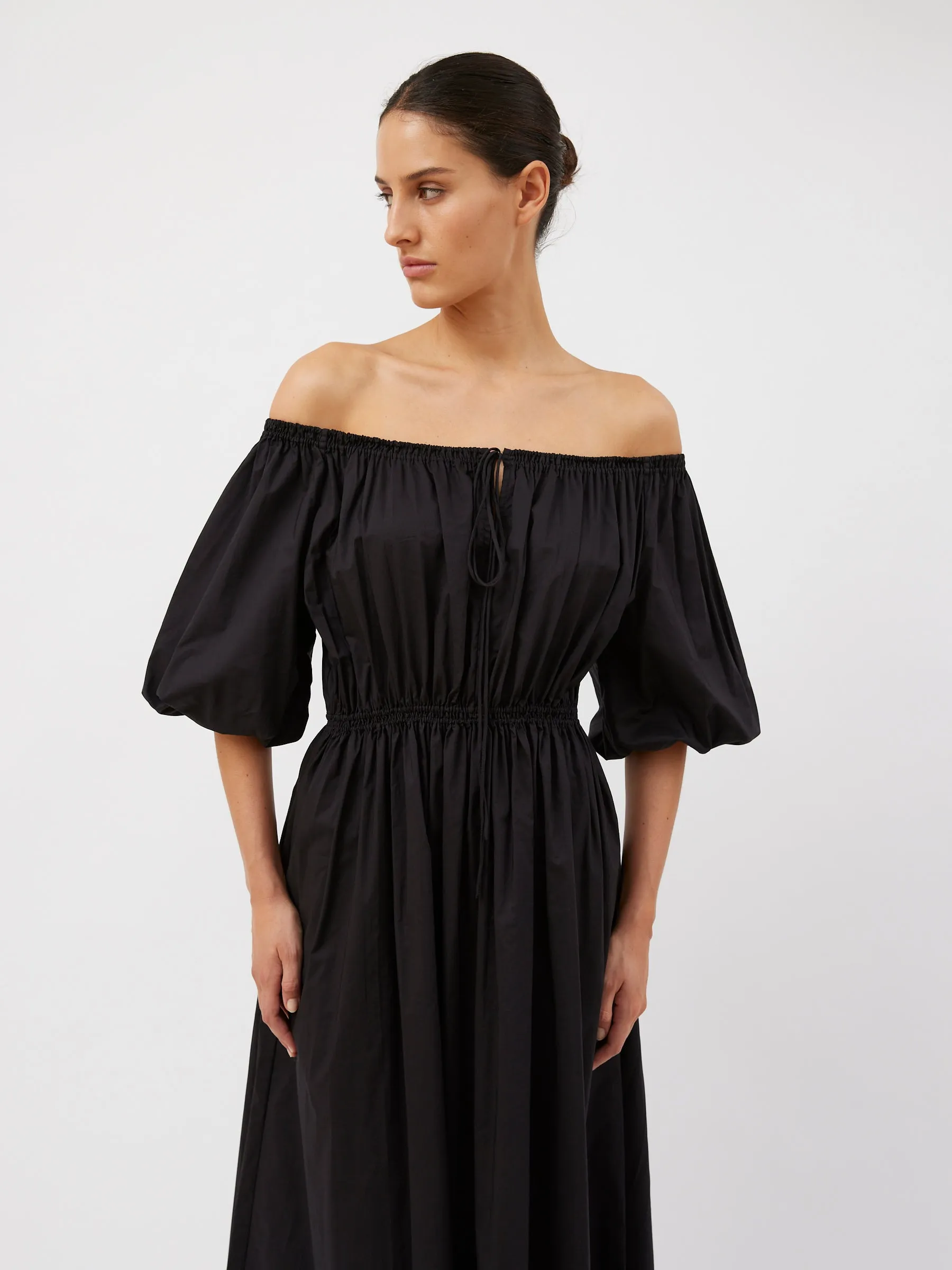 Off The Shoulder Midi Dress