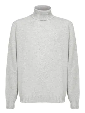 Pearl Cashmere Turtleneck Sweater