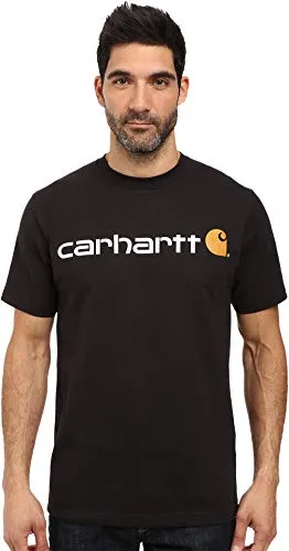 PR ONLY Carhartt 105709 & K195 Men's Loose Fit Heavyweight Short-Sleeve Logo Graphic T-Shirt