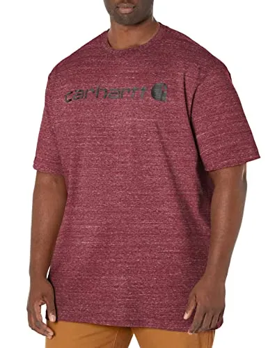 PR ONLY Carhartt 105709 & K195 Men's Loose Fit Heavyweight Short-Sleeve Logo Graphic T-Shirt