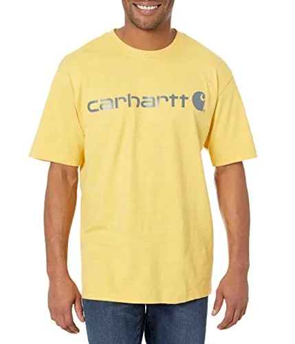 PR ONLY Carhartt 105709 & K195 Men's Loose Fit Heavyweight Short-Sleeve Logo Graphic T-Shirt