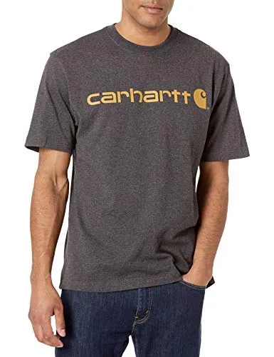 PR ONLY Carhartt 105709 & K195 Men's Loose Fit Heavyweight Short-Sleeve Logo Graphic T-Shirt