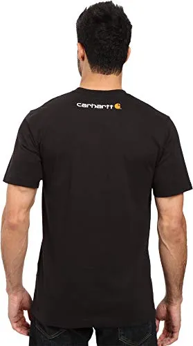 PR ONLY Carhartt 105709 & K195 Men's Loose Fit Heavyweight Short-Sleeve Logo Graphic T-Shirt