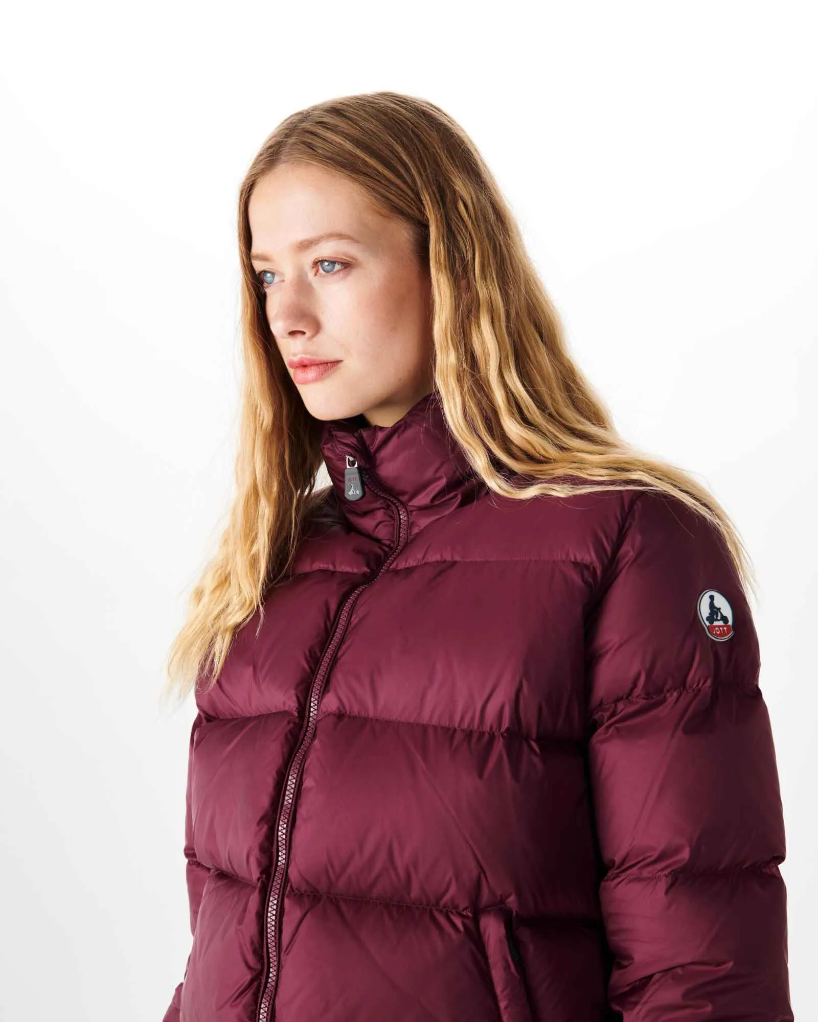 Quilted down jacket Aubergine Cardiff