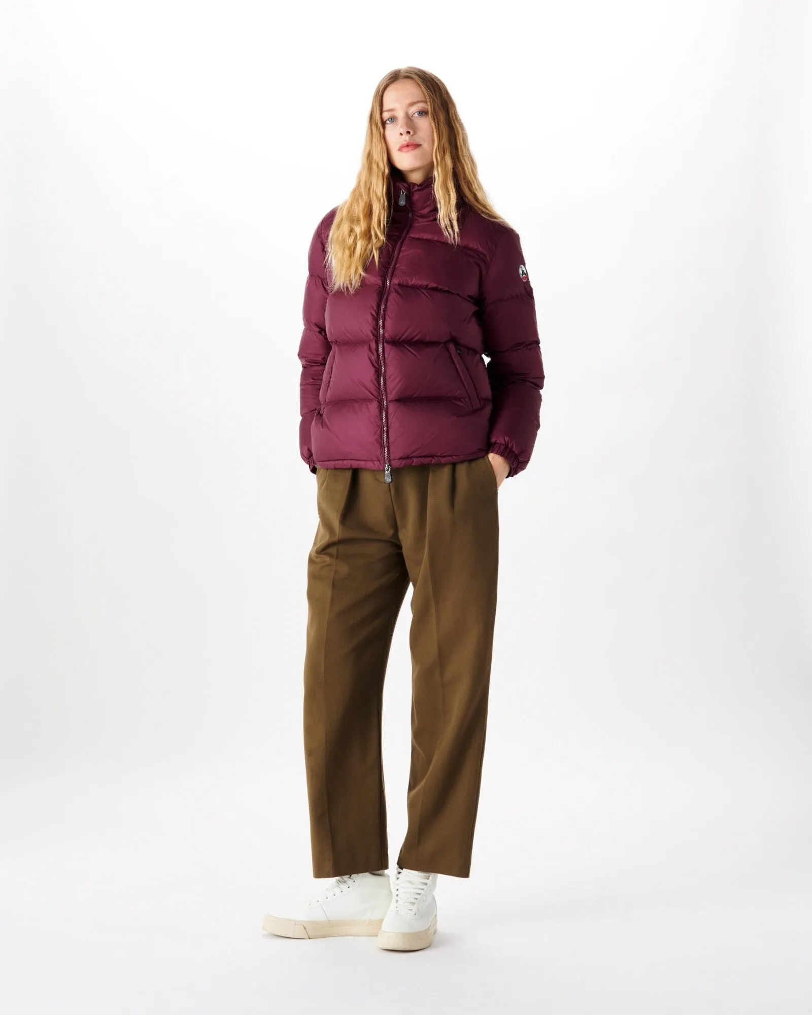 Quilted down jacket Aubergine Cardiff