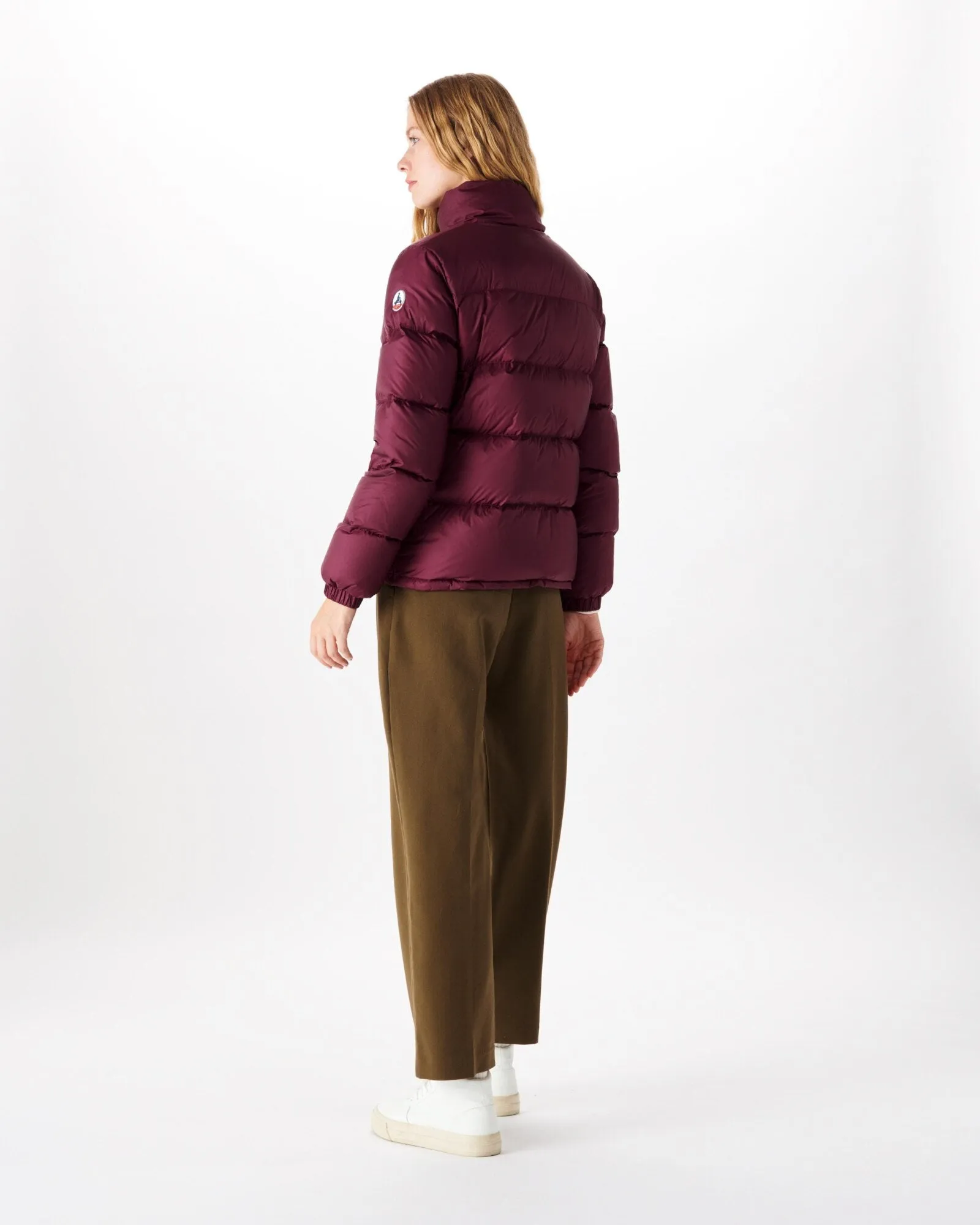 Quilted down jacket Aubergine Cardiff