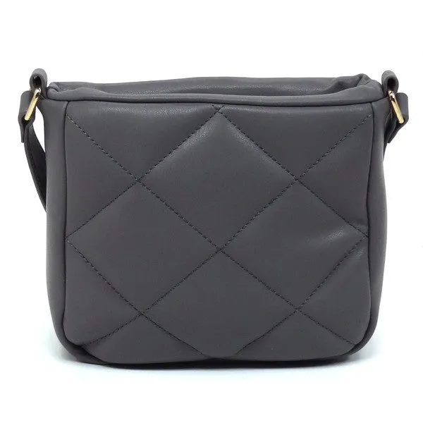 Quilted Puffy Crossbody Bag