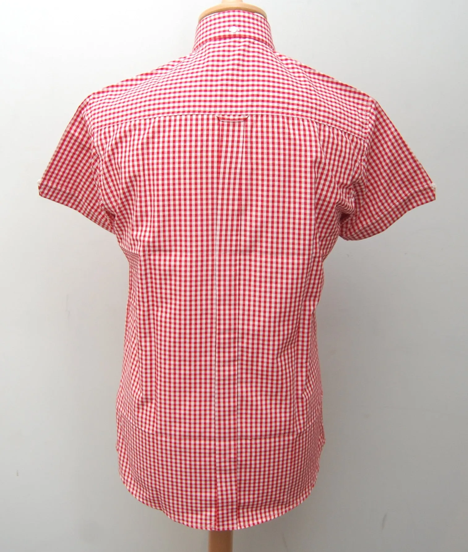 Relco Red Gingham Short Sleeve Shirt