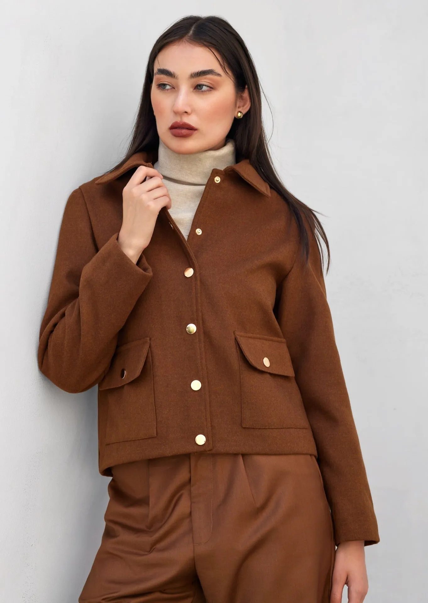 Short Wool Coat