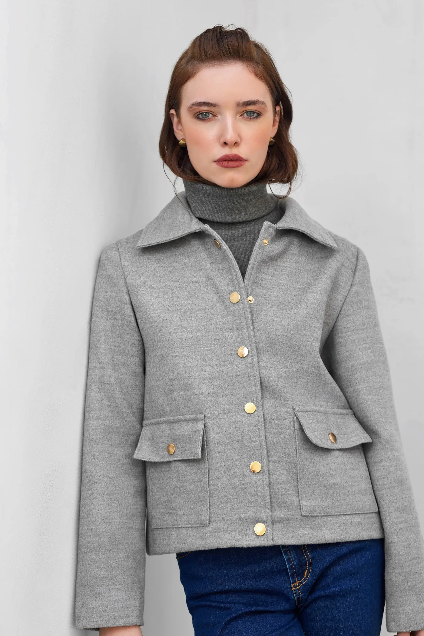 Short Wool Coat