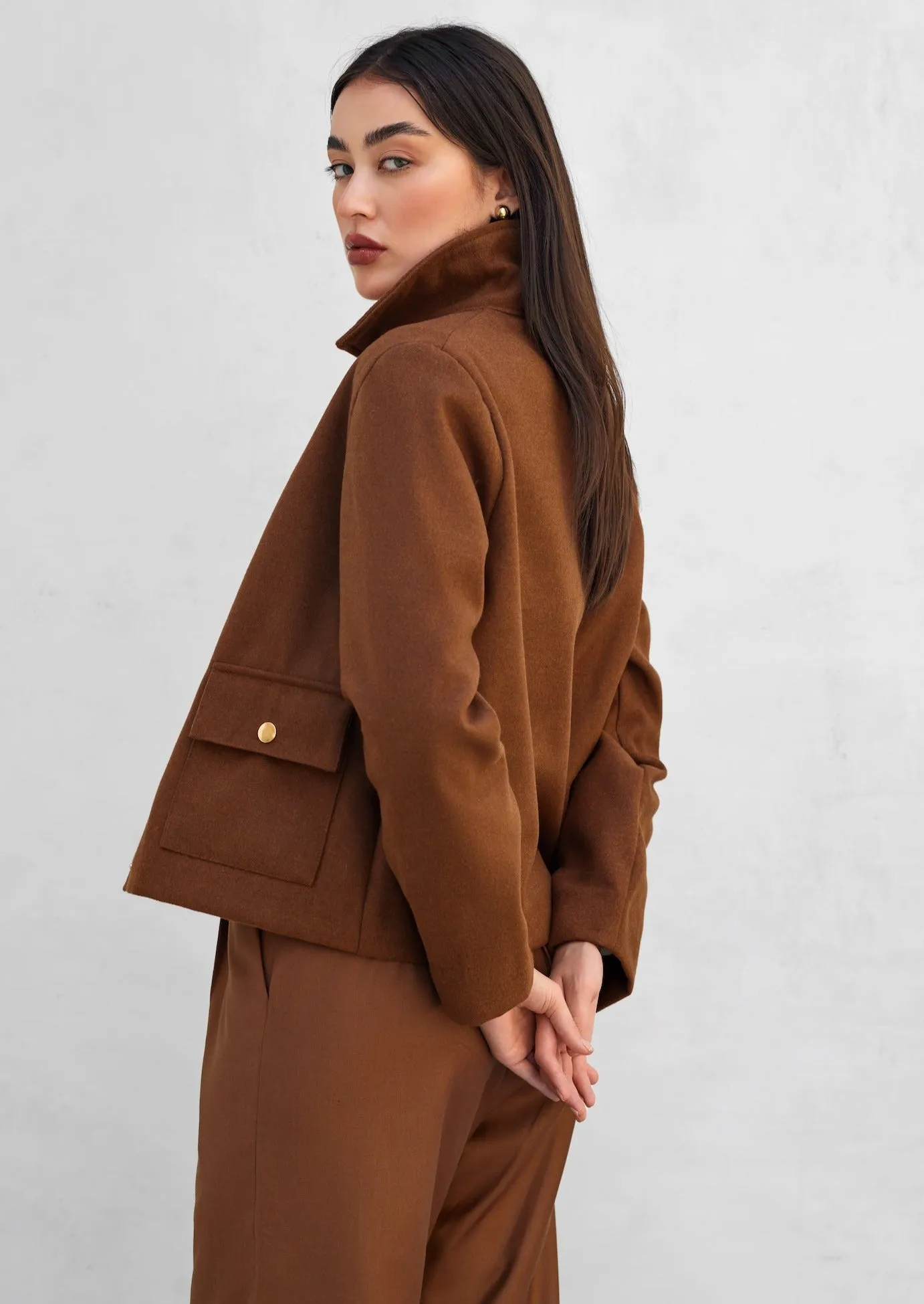 Short Wool Coat